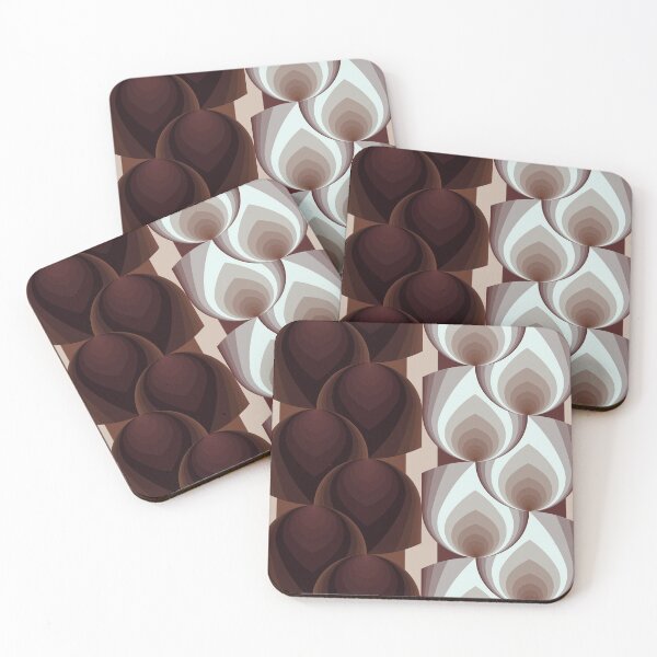 Item preview, Geometric Flowers Pattern 97 designed and sold by vortexatelier.