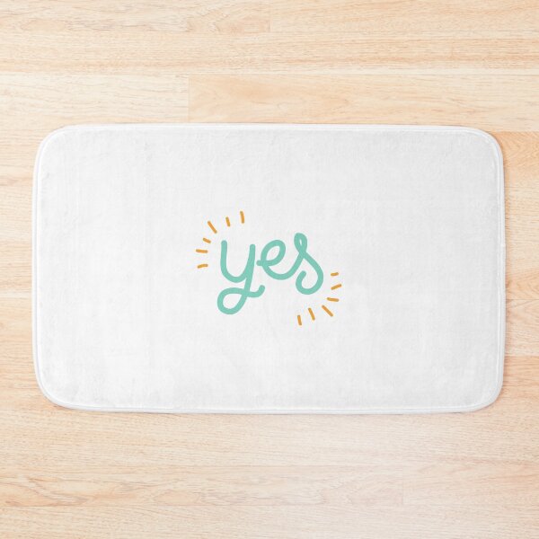 Item preview, Yes Say Yes Be Positive Be Affirmative Don't Say No designed and sold by Nathalie Aynié.