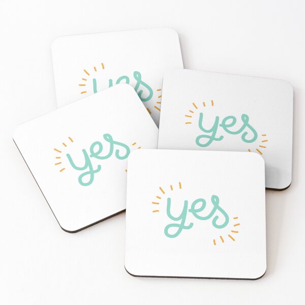 Item preview, Yes Say Yes Be Positive Be Affirmative Don't Say No designed and sold by Nathalie Aynié.