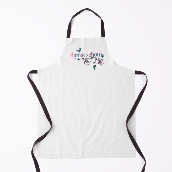 Item preview, Danke Schon - with German Folk Flowers designed and sold by The White Bat.