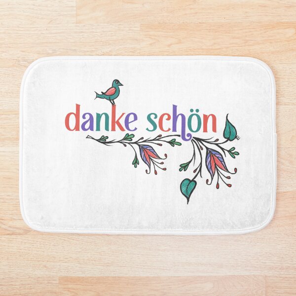 Danke Schon - with German Folk Flowers