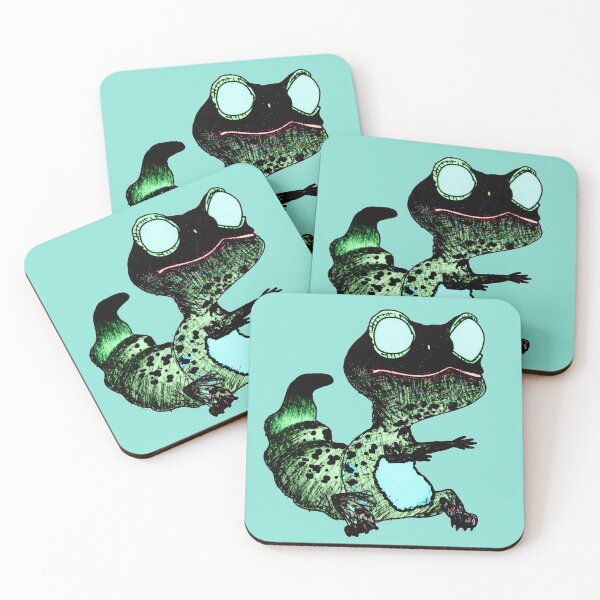 Item preview, Green Leopard Gecko designed and sold by Soooshe.