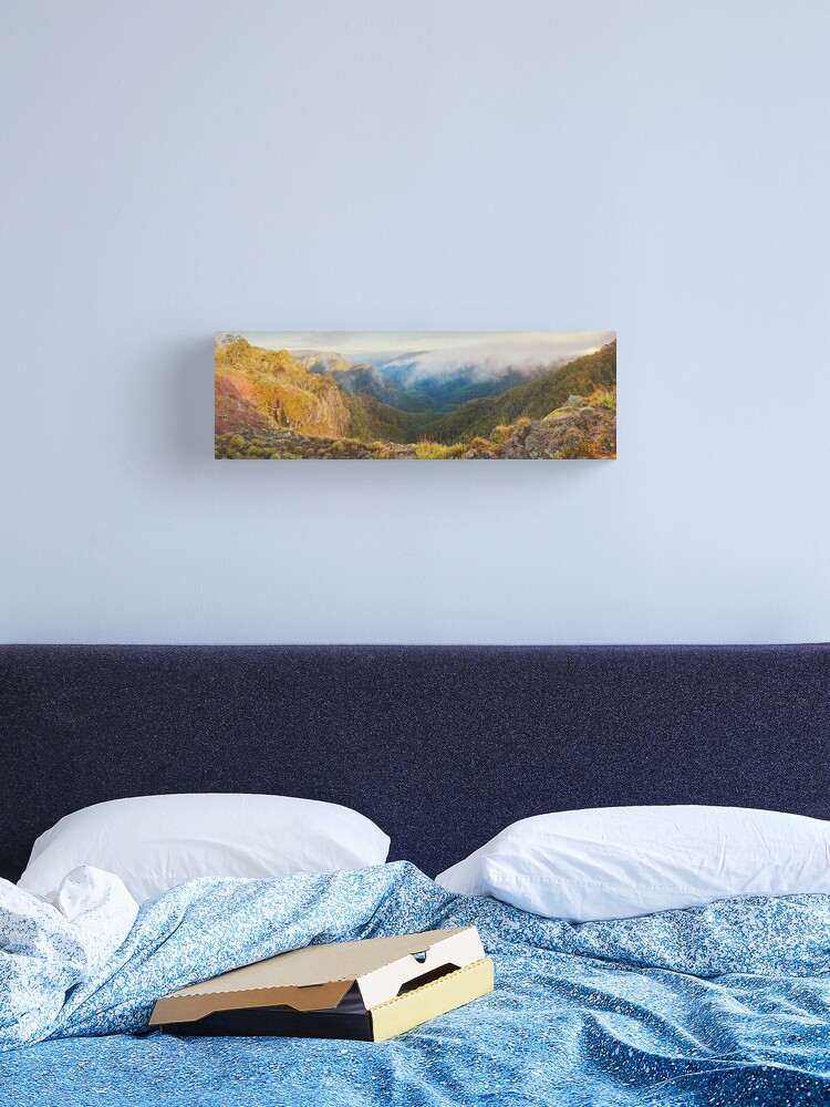 Thumbnail 2 of 3, Canvas Print, Dimmicks Lookout, Alpine National Park, Victoria, Australia designed and sold by Chockstone.