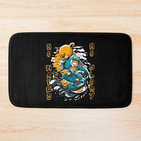 Item preview, No Waves No Glory designed and sold by ZavageDesigns.