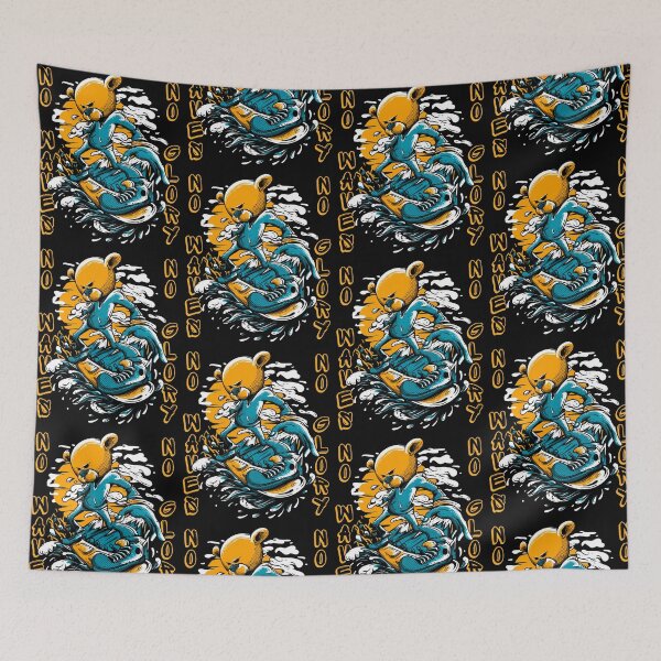 Item preview, No Waves No Glory designed and sold by ZavageDesigns.