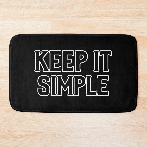 Item preview, Keep It Simple designed and sold by YOYOCollection.