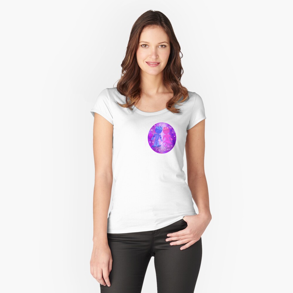 Item preview, Fitted Scoop T-Shirt designed and sold by AheraRoses.
