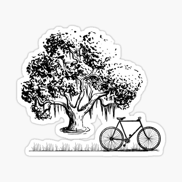 Item preview, bicycle on tree designed and sold by SDJ-shope.