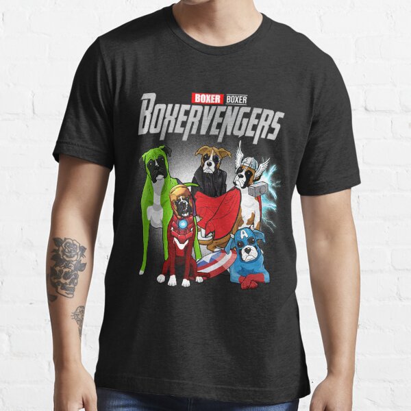 boxer avengers t shirt