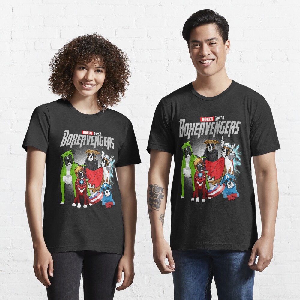 boxer avengers t shirt