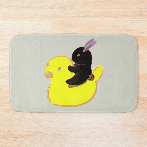 Item preview, Rabbit riding yellow duck designed and sold by Supachet.