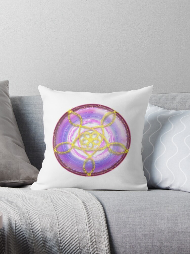 Thumbnail 1 of 4, Pillow, Emblem Image designed and sold by AheraRoses.