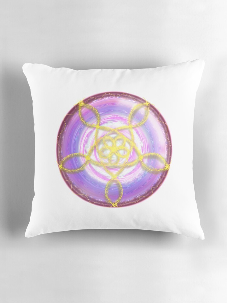 Thumbnail 3 of 4, Pillow, Emblem Image designed and sold by AheraRoses.