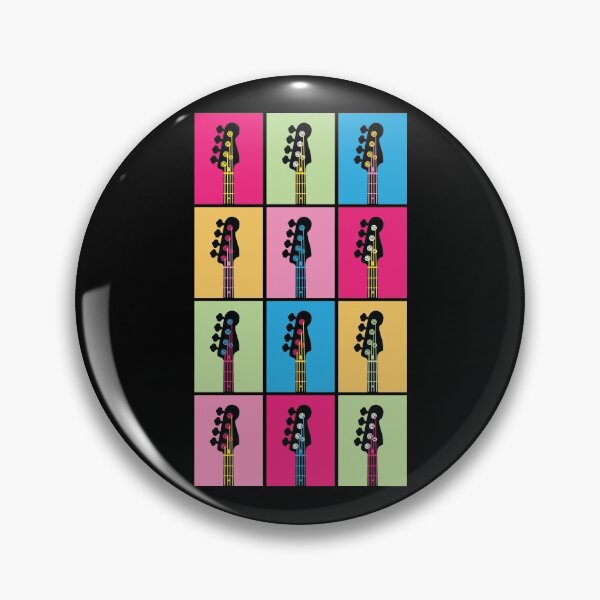 Item preview, Bass Guitar Headstock Multiple Color Shades designed and sold by nightsworthy.