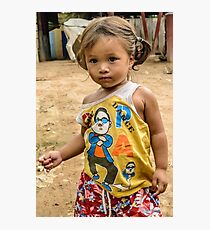 Village Girl Photographic Print