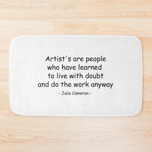 Item preview, The artist's way quote designed and sold by Shahar Martonovich.