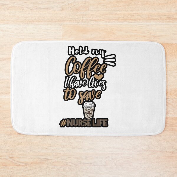 Item preview, Hold my coffee I have lives to save designed and sold by Yassineea65.