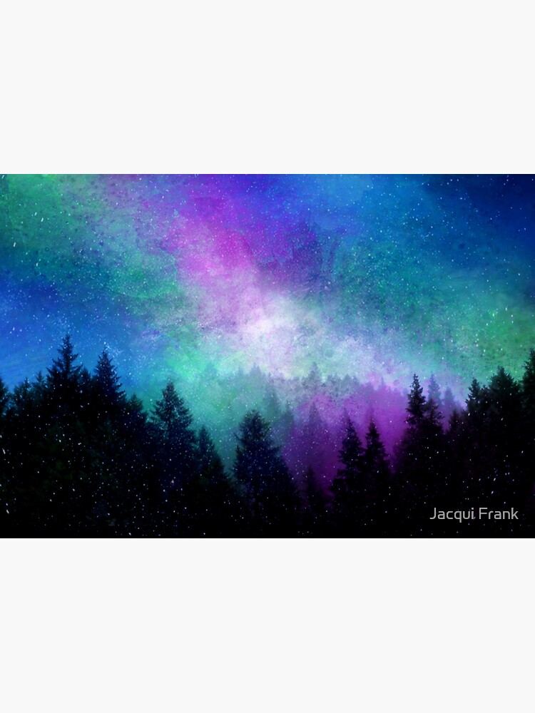 Aurora Borealis Night Sky by jacquifrank