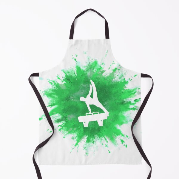 Item preview, Mens Gymnastics Explosion Green designed and sold by Flexiblepeople.