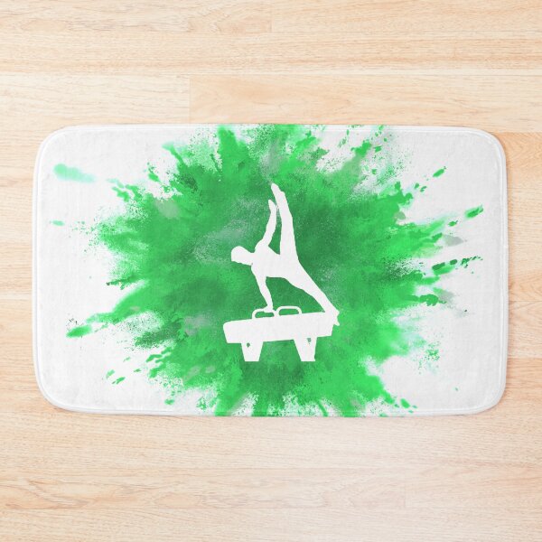 Item preview, Mens Gymnastics Explosion Green designed and sold by Flexiblepeople.