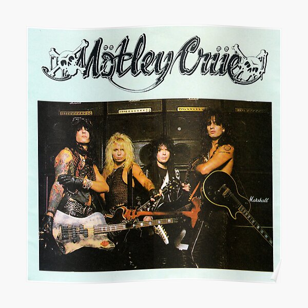 Groupe Motley Crue Poster
