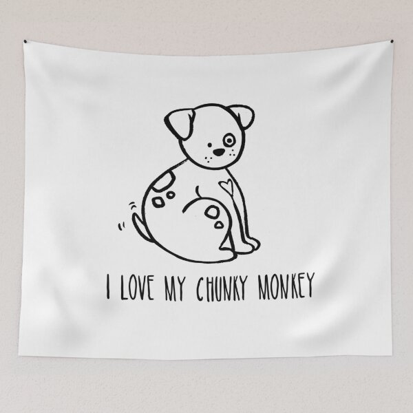 Item preview, I Love My Chunky Monkey 2 designed and sold by PrissDodrill-86.