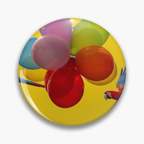 Item preview, Colorful balloons and colorful parrots designed and sold by Ingo Gerlach.