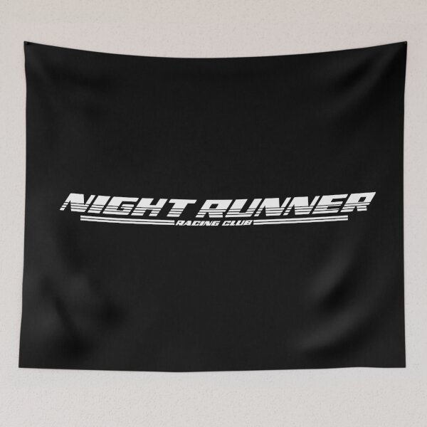 Item preview, Night Runner Racing Club (Text Only) designed and sold by Skeletal-K9.