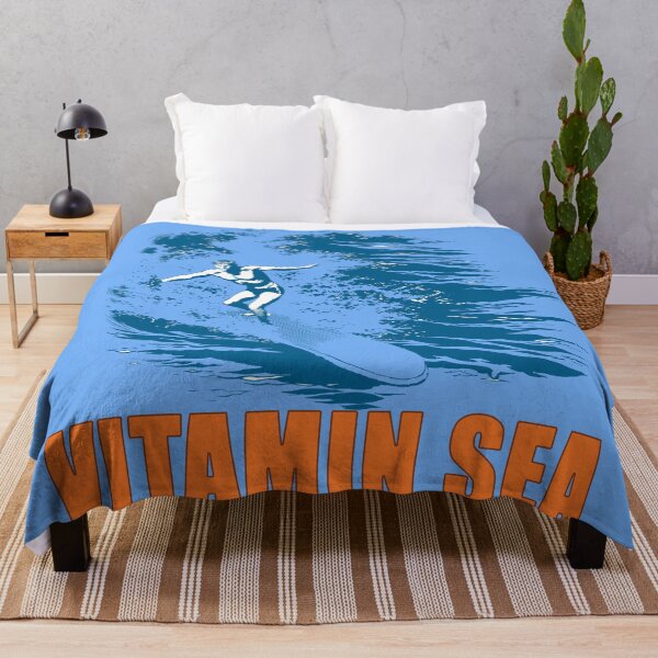 Item preview, Funny all i need is vitamin sea, surfing Quotes designed and sold by Feline Rockstars.