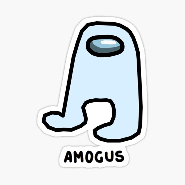 amogus design&quot; Sticker by RandomCrapTM | Redbubble