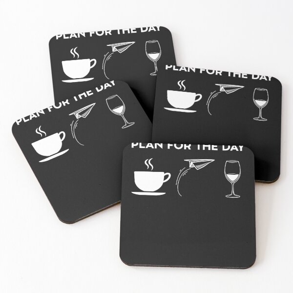 Item preview, Coffee Paper Airplane Throwing Wine designed and sold by Salvadax.