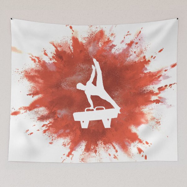 Item preview, Mens Gymnastics Explosion Orange designed and sold by Flexiblepeople.