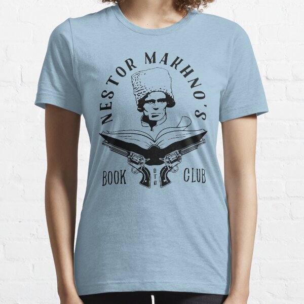 Nestor Makhno's Book Club - Black Version Essential T-Shirt