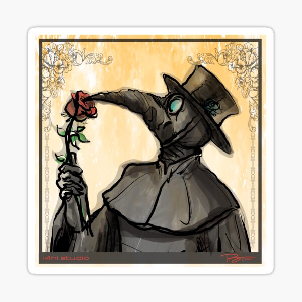 Stop and Smell the Roses Sticker