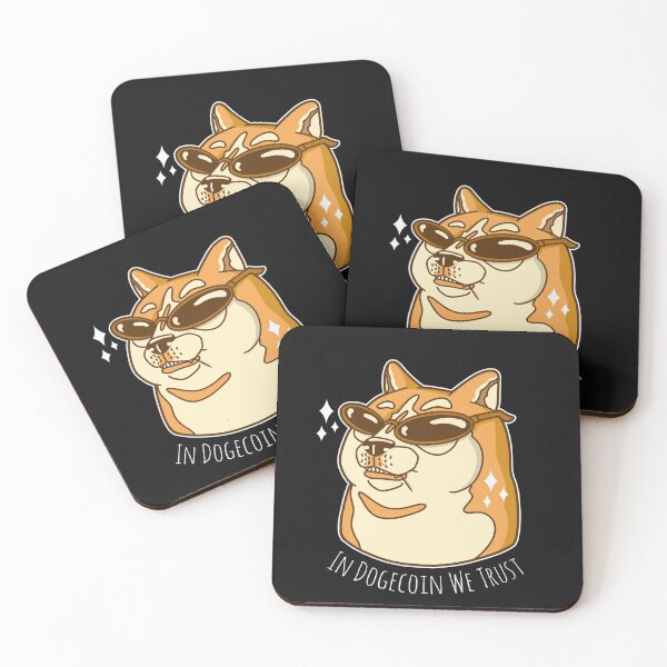 Item preview, In Dogecoin We Trust ,Dogecoin to the moon, Dogecoin meme, Doge gift, Bitcoin meme, Cryptocurrency Investment, Crypto lovers, Gift for crypto investor designed and sold by T. MINISTRY.