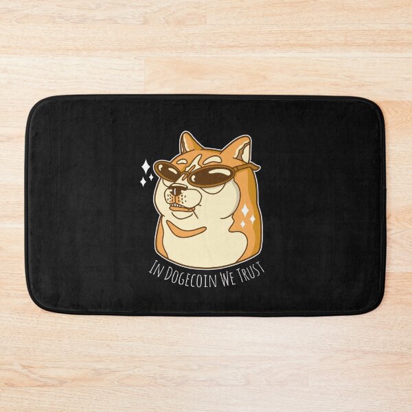 Item preview, In Dogecoin We Trust ,Dogecoin to the moon, Dogecoin meme, Doge gift, Bitcoin meme, Cryptocurrency Investment, Crypto lovers, Gift for crypto investor designed and sold by T. MINISTRY.