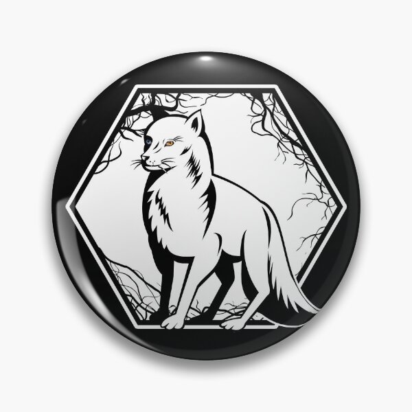 Artikelvorschau, Polarfuchs mit Wandaugen entworfen und verkauft von Astralia.