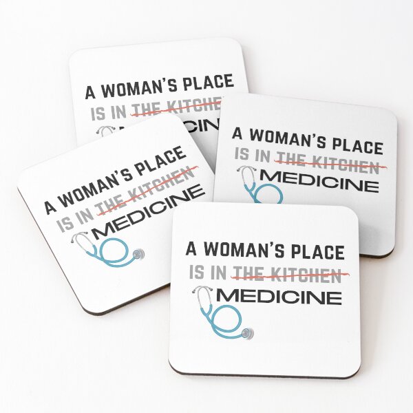 Item preview, A Woman's Place Is In Medicine  designed and sold by DocTeen.