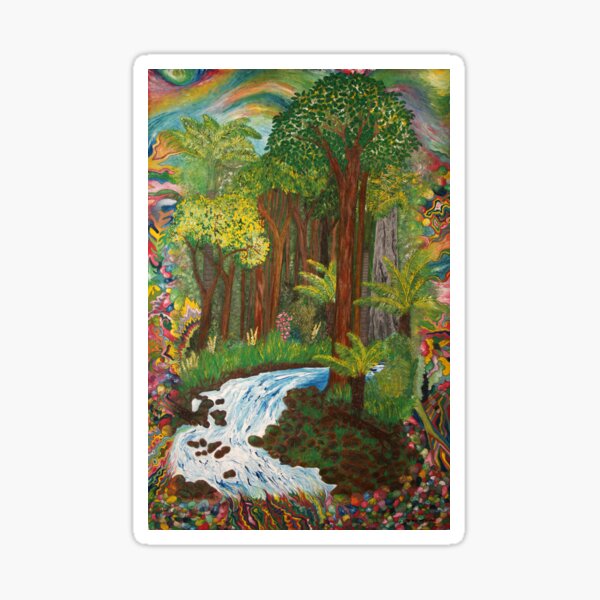 Rainforest - vivid Sticker