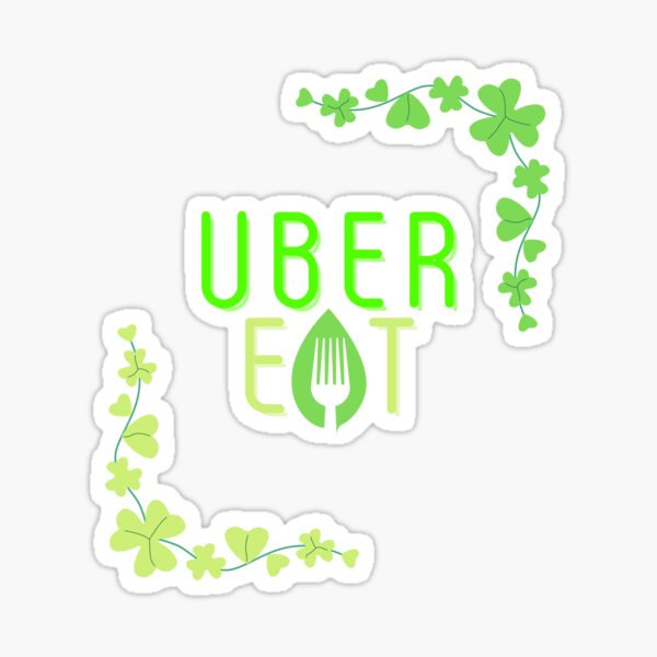 Uber manger Sticker