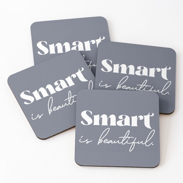 Item preview, Smart is Beautiful designed and sold by squishyrainbow.