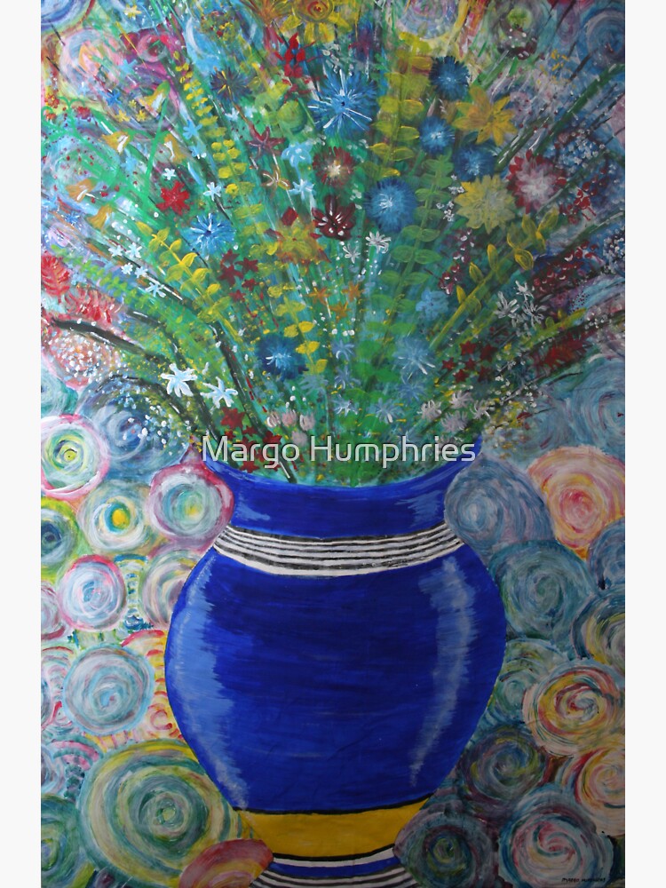 Flowers in vase by kasarnDesigns