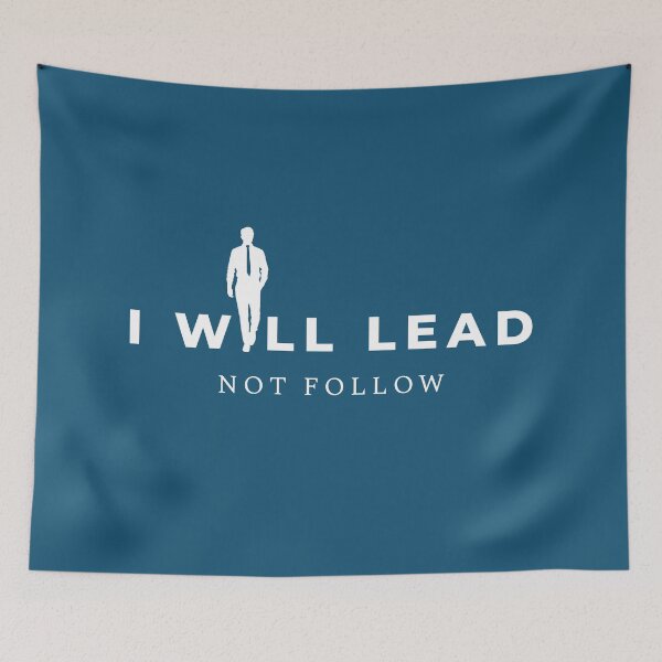 Item preview, I Will Lead, Not Follow (Men) designed and sold by passionmission.