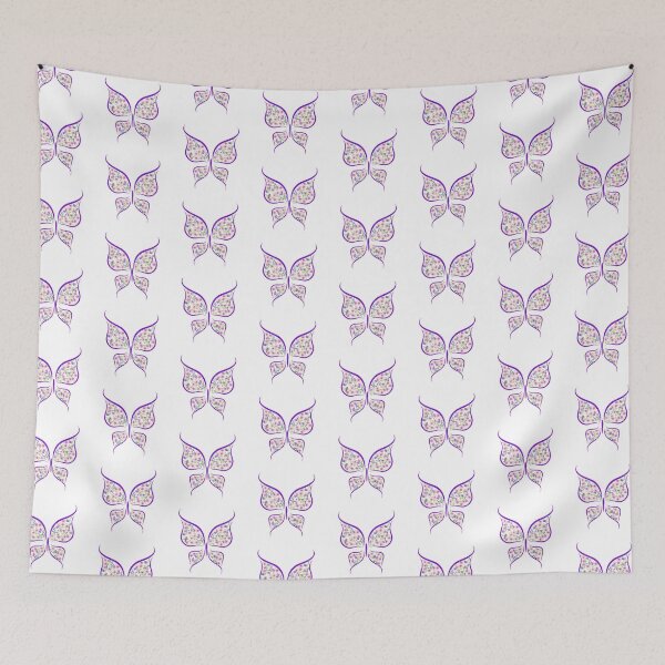 Item preview, Flowery purple butterfly designed and sold by CA-Creatives.