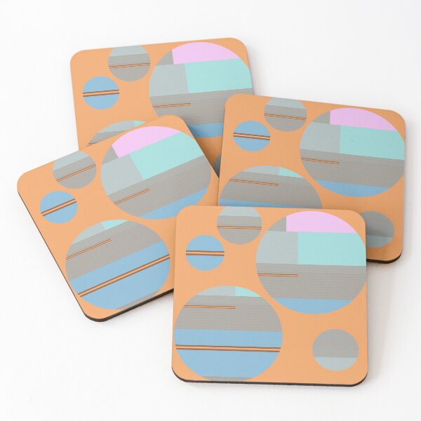 Item preview, Color Block Circles 04 designed and sold by vortexatelier.