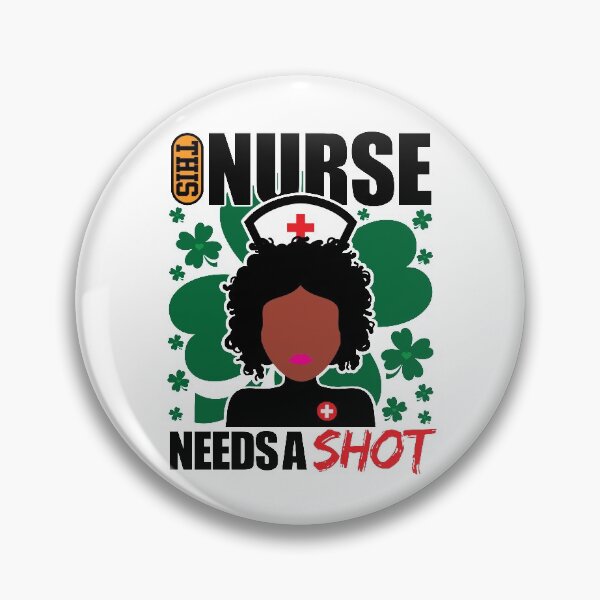 Item preview, This Nurse Needs A Shot | Saint Patrick's Day designed and sold by GravitiTees.
