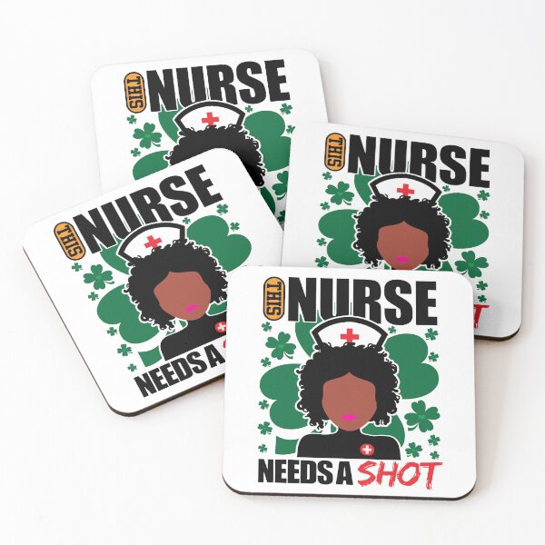 Item preview, This Nurse Needs A Shot | Saint Patrick's Day designed and sold by GravitiTees.