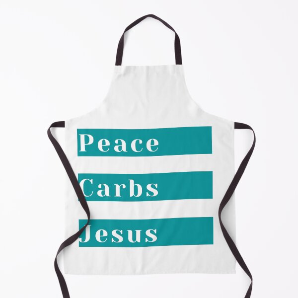 Item preview, Peace Carbs Jesus designed and sold by KeleCo.