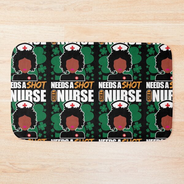 Item preview, This Nurse Needs A Shot | St. Patrick's Day Celebrations designed and sold by GravitiTees.
