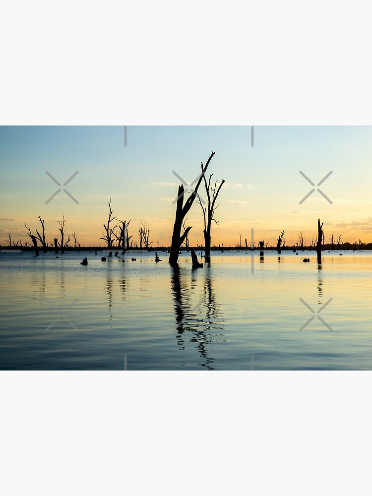 "Lake Mulwala, Yarrawonga, Victoria, Australia" Art Print for Sale by